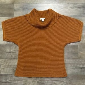 Coldwater Creek Sweater XL 16 Orange Shimmer